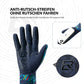 ROCKBROS Guantes de bicicleta otoño e invierno guantes de dedo completo elásticos antideslizantes