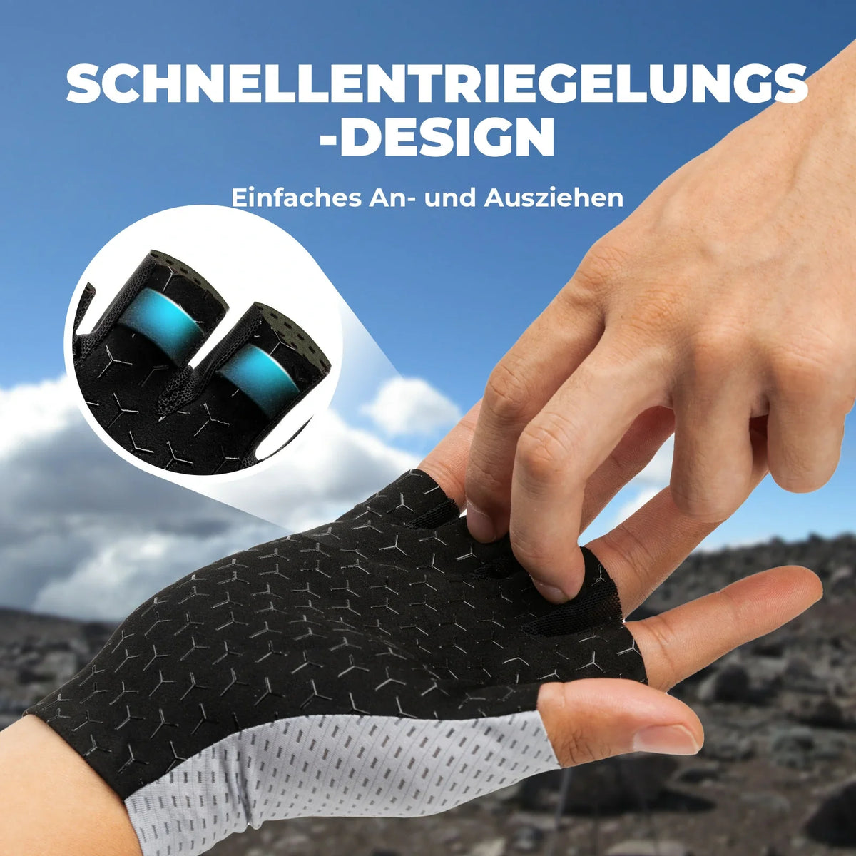 Guantes de ciclismo ROCKBROS de verano, antideslizantes y transpirables