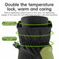 ROCKBROS Guantes de ciclismo guantes cálidos cortavientos con función táctil