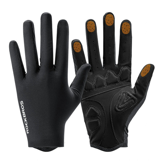 ROCKBROS Guantes de ciclismo, guantes de bici con pantalla táctil en todos los dedos