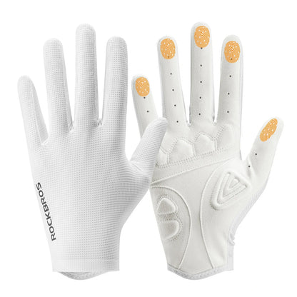 ROCKBROS Guantes de ciclismo, guantes de bici con pantalla táctil en todos los dedos