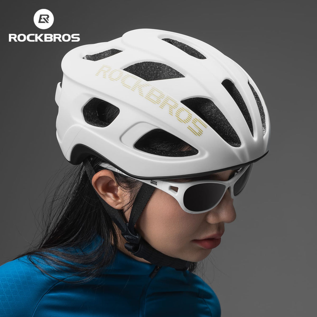 ROCKBROS Casco de bicicleta 58-62cm Ultraligero 240g Antibacteriano