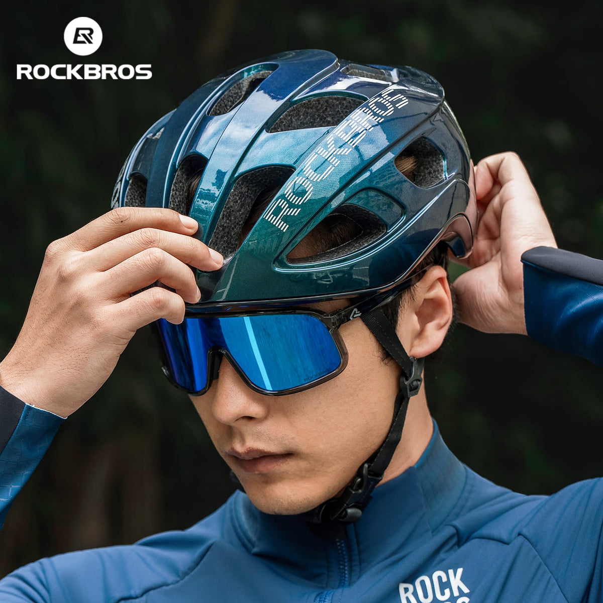 ROCKBROS Casco de bicicleta 58-62cm Ultraligero 240g Antibacteriano