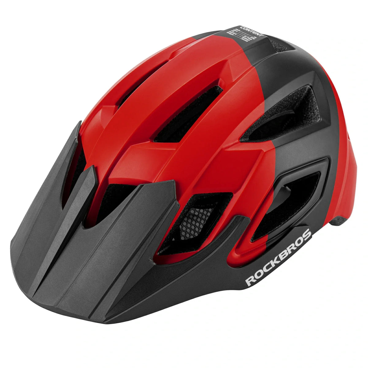 ROCKBROS Casco de bicicleta talla única 56-62 cm
