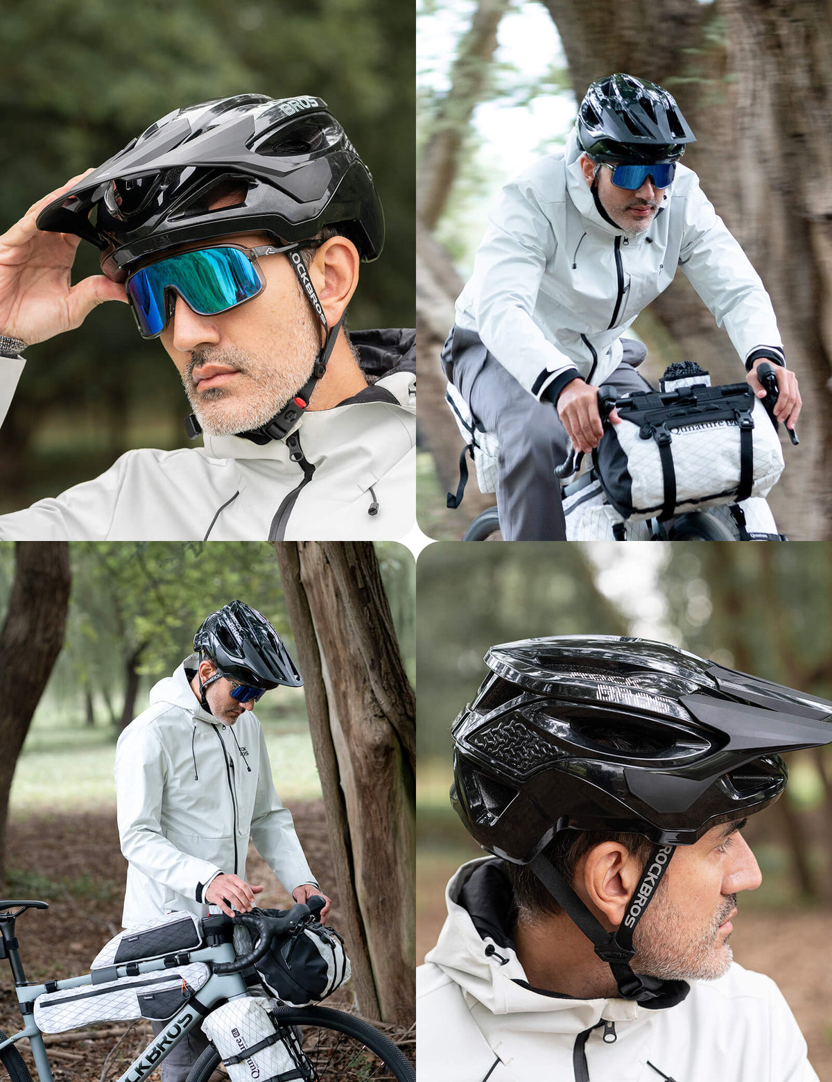 ROCKBROS Casco de bicicleta con sistema de ventilación Ajustable y Ligero