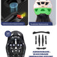 ROCKBROS Casco de bicicleta con sistema de ventilación Ajustable y Ligero