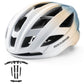 ROCKBROS Casco de bicicleta con marco de refuerzo 58-62cm