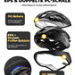 ROCKBROS Casco de bicicleta con marco de refuerzo 58-62cm