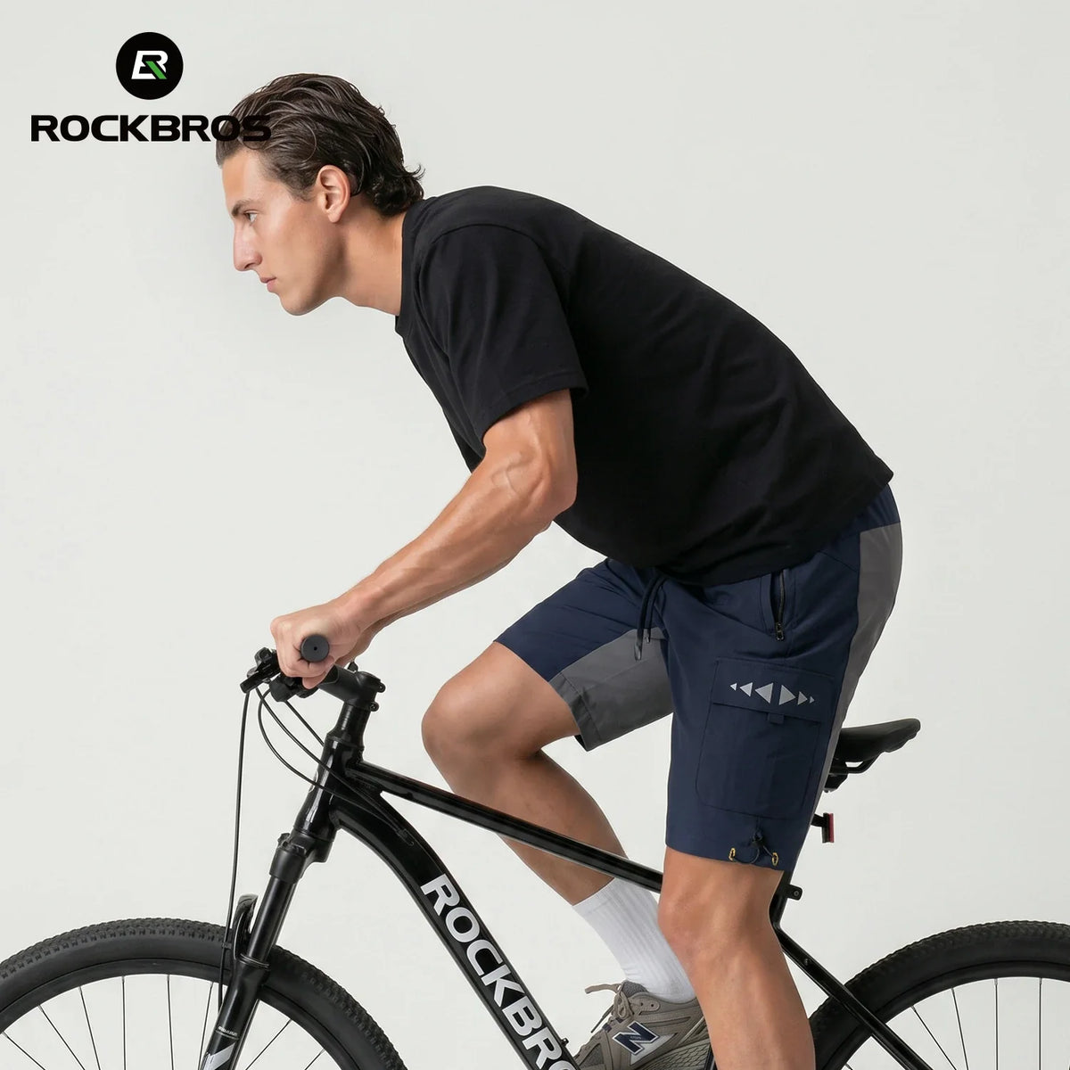 Pantalón de ciclismo ROCKBROS para hombre con acolchado integrado