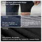 Pantalón de ciclismo ROCKBROS para hombre con acolchado integrado
