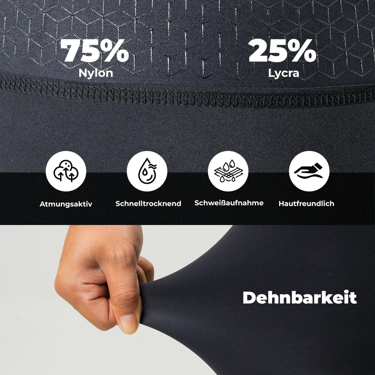 ROCKBROS Culote de Bicicleta Corto Acolchado para Hombre