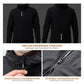 ROCKBROS Chaqueta de Ciclismo para Hombre Cálida A prueba de Viento Repelente al Agua Con Fleece Reflectante