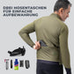 ROCKBROS Chaqueta de ciclismo con elementos reflectantes Transpirable y práctica para hombre