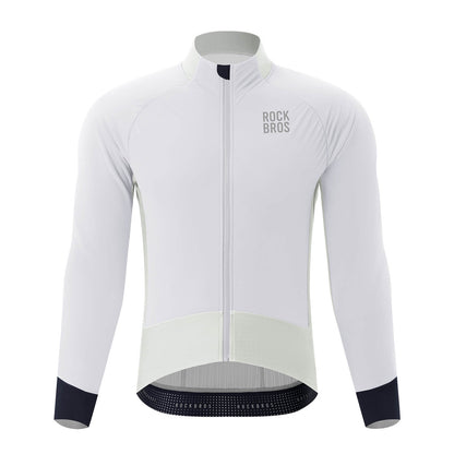 ROCKBROS Chaqueta de ciclismo con elementos reflectantes Transpirable y práctica para hombre