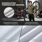 ROCKBROS Chaqueta de ciclismo con elementos reflectantes Transpirable y práctica para hombre
