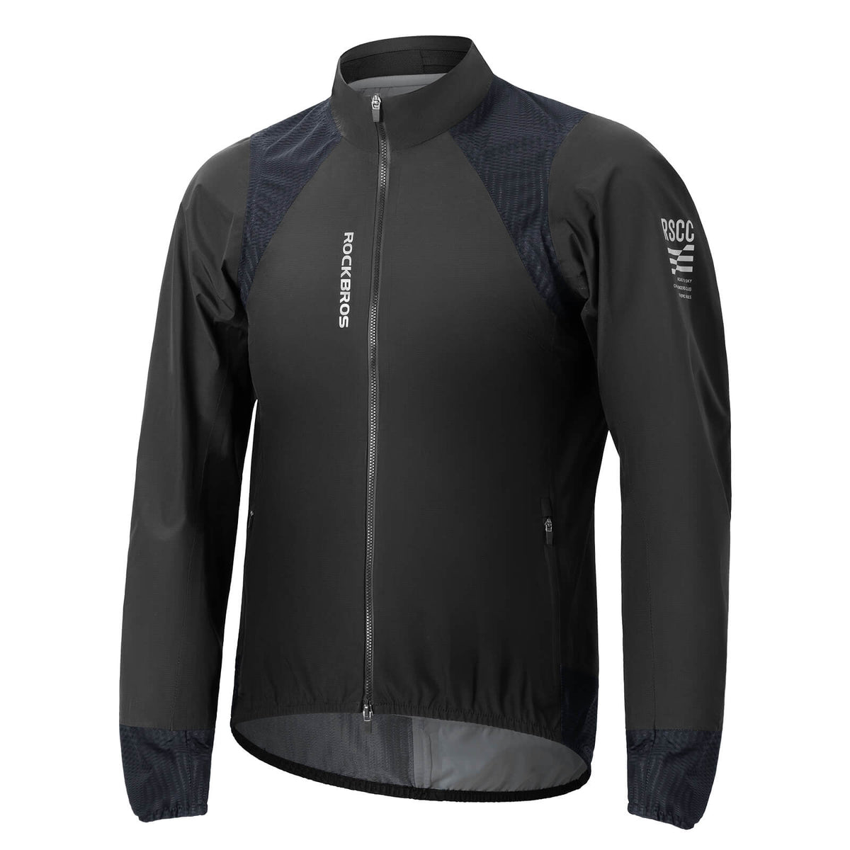 ROCKBROS Chaqueta de bicicleta impermeable transpirable - Cortavientos y Reflectante Hombre