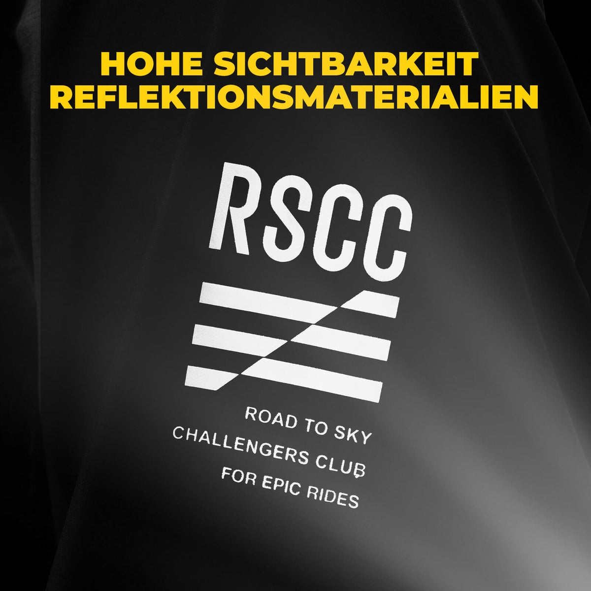 ROCKBROS Chaqueta de bicicleta impermeable transpirable - Cortavientos y Reflectante Hombre