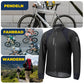 ROCKBROS Chaqueta de bicicleta impermeable transpirable - Cortavientos y Reflectante Hombre