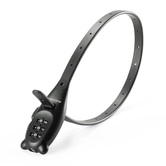ROCKBROS Candado para bicicleta, candado de cable con código de 3 dígitos