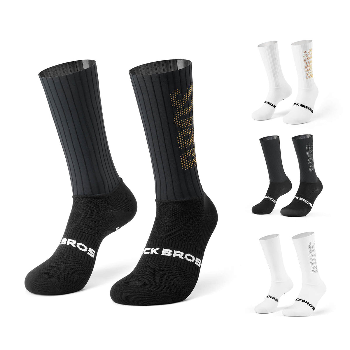 ROCKBROS Calcetines de ciclismo transpirables de compresión