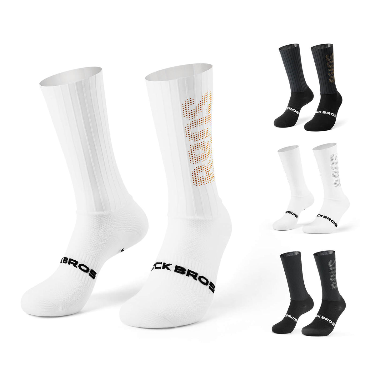 ROCKBROS Calcetines de ciclismo transpirables de compresión