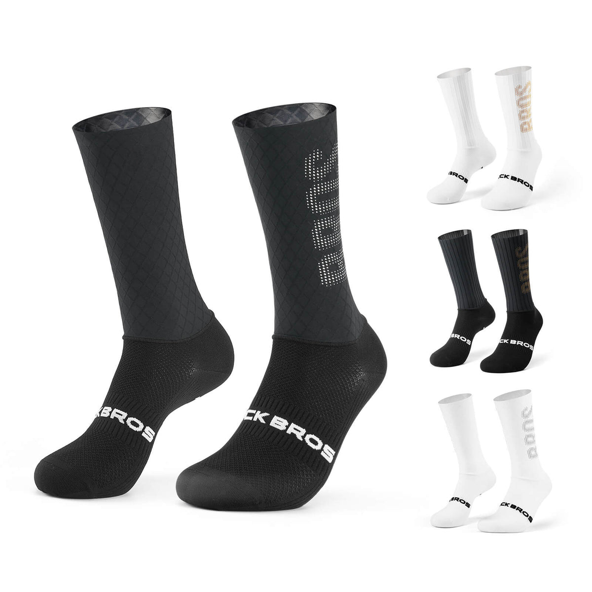 ROCKBROS Calcetines de ciclismo transpirables de compresión