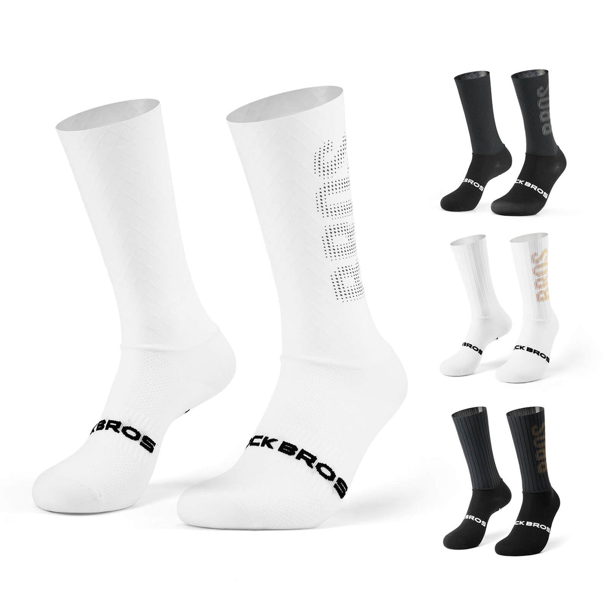 ROCKBROS Calcetines de ciclismo transpirables de compresión