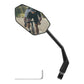 Espejo de bicicleta ROCKBROS, Ajustable 360° Sin Deslumbramiento, Espejo Retrovisor Convexo con Cristal HD Irrompible