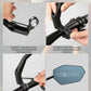 Espejo de bicicleta ROCKBROS, Ajustable 360° Sin Deslumbramiento, Espejo Retrovisor Convexo con Cristal HD Irrompible