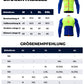 ROCKBROS Maillot de Ciclismo Manga Larga Hombre Invierno Cálido Fleece Jersey de Bici Transpirable Elástico Con 3 Bolsillos y Reflejante