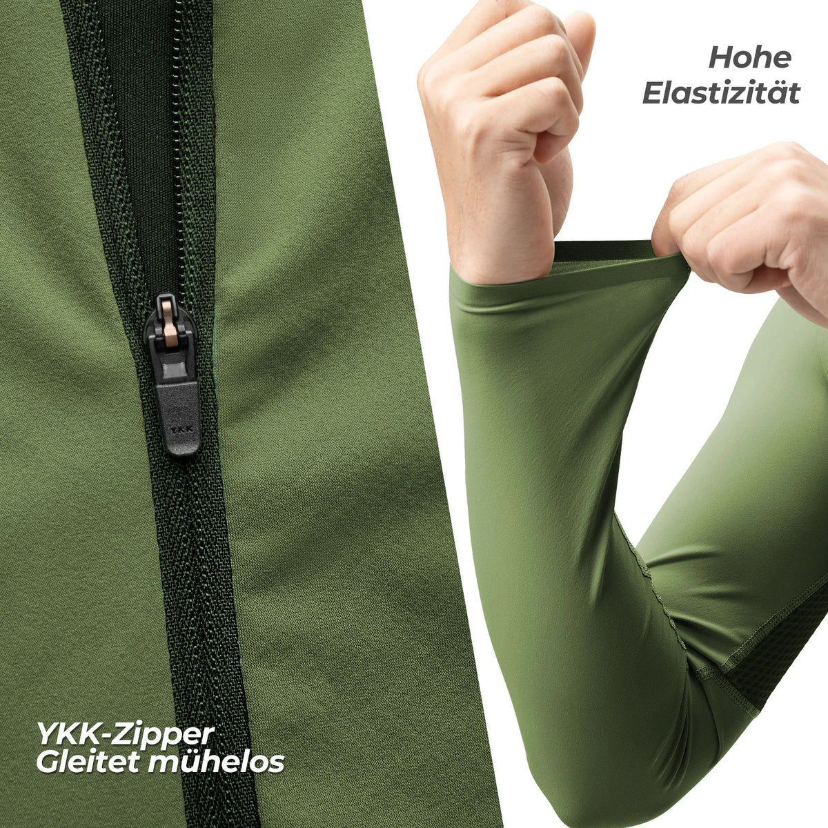 ROCKBROS Maillot de Ciclismo Manga Larga Hombre, Transpirable y de Secado Rápido, Elástico