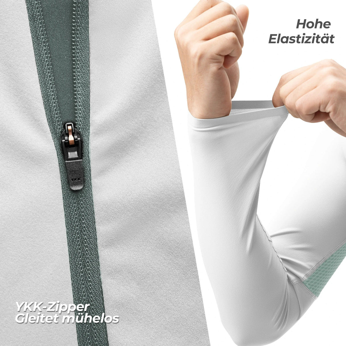 ROCKBROS Maillot de Ciclismo Manga Larga Hombre, Transpirable y de Secado Rápido, Elástico