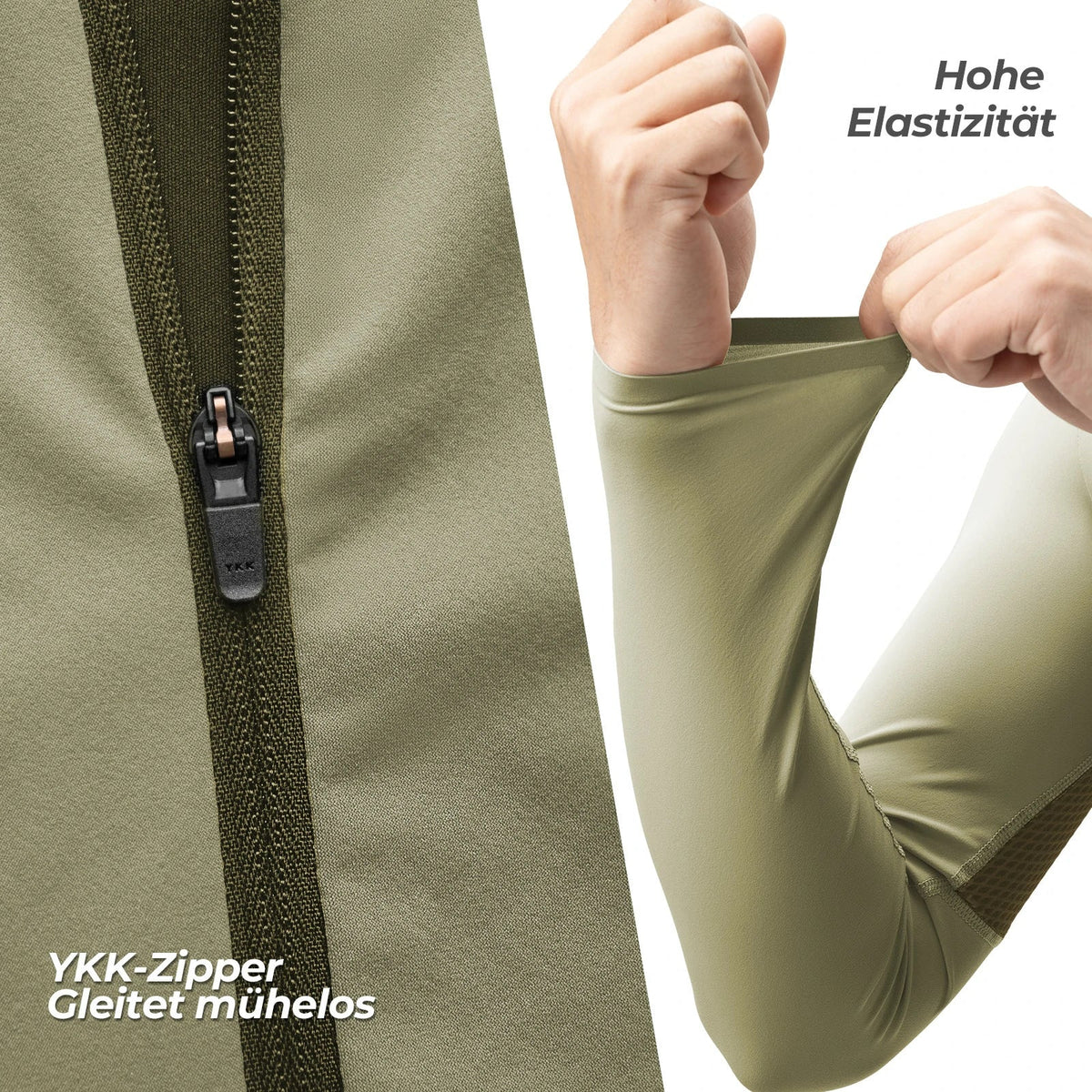 ROCKBROS Maillot de Ciclismo Manga Larga Hombre, Transpirable y de Secado Rápido, Elástico