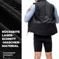 ROCKBROS Chaleco de Ciclismo Cortaviento Ligero Transpirable de Secado Rápido, Plegable Chaleco de Bici