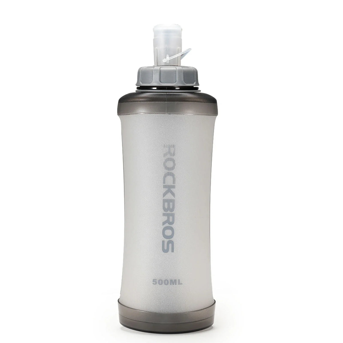ROCKBROS Botella de agua plegable para bicicleta, ligera, libre de BPA