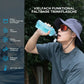ROCKBROS Botella de agua plegable para bicicleta, ligera, libre de BPA