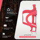ROCKBROS Portabidones para Bicicleta Porta Botellas de Aleación de Aluminio Ligero