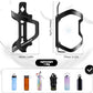 ROCKBROS Portabidones para Bicicleta Soporte para Botellas Portabidón de Aleación de Aluminio aprox. 40g