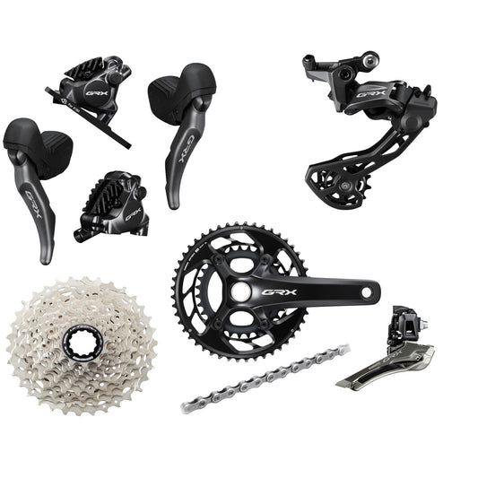 Grupo Shimano GRX RX820 de 2x12 velocidades