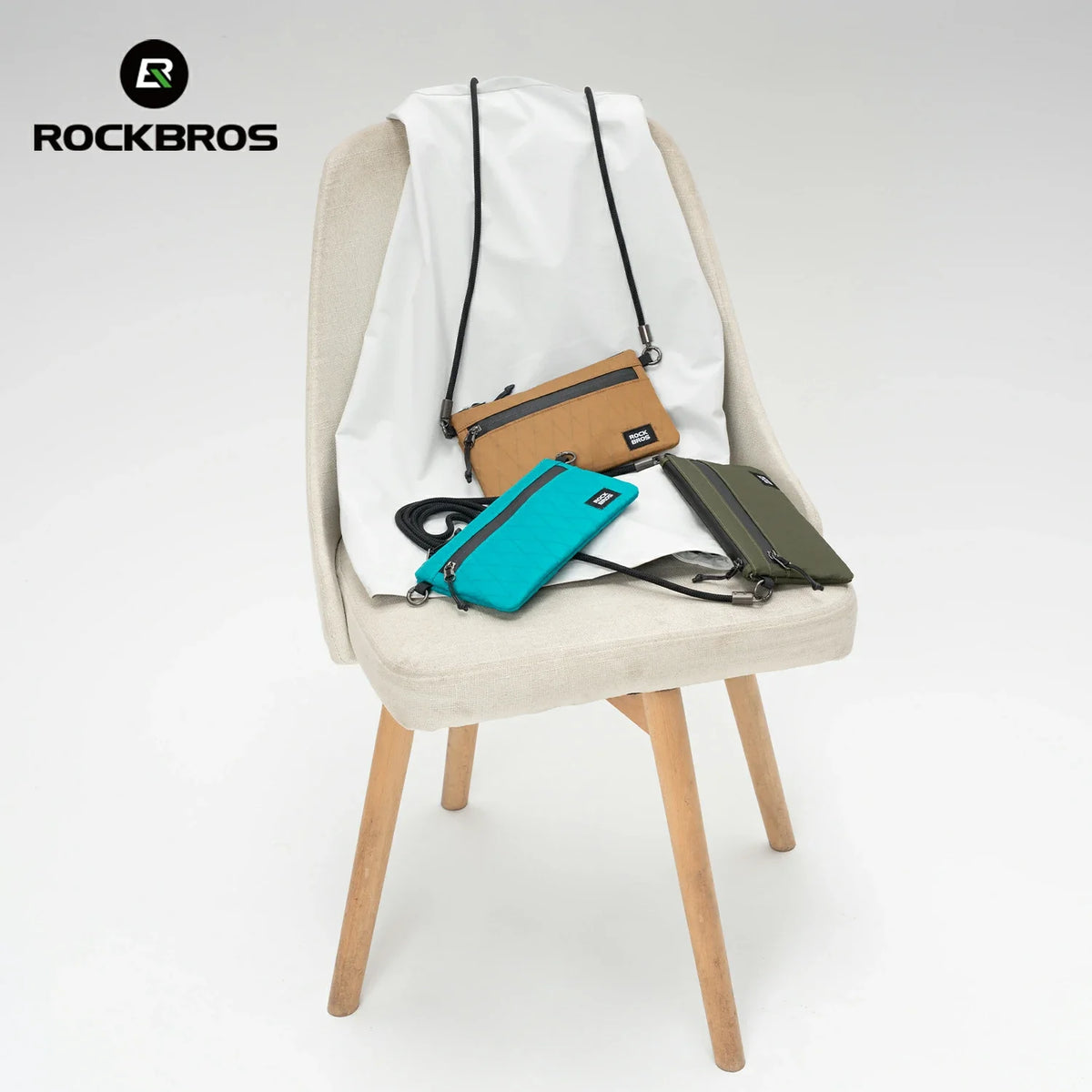 ROCKBROS Billetero Cartera Monedero Funda para móvil para tarjeta de crédito llaves