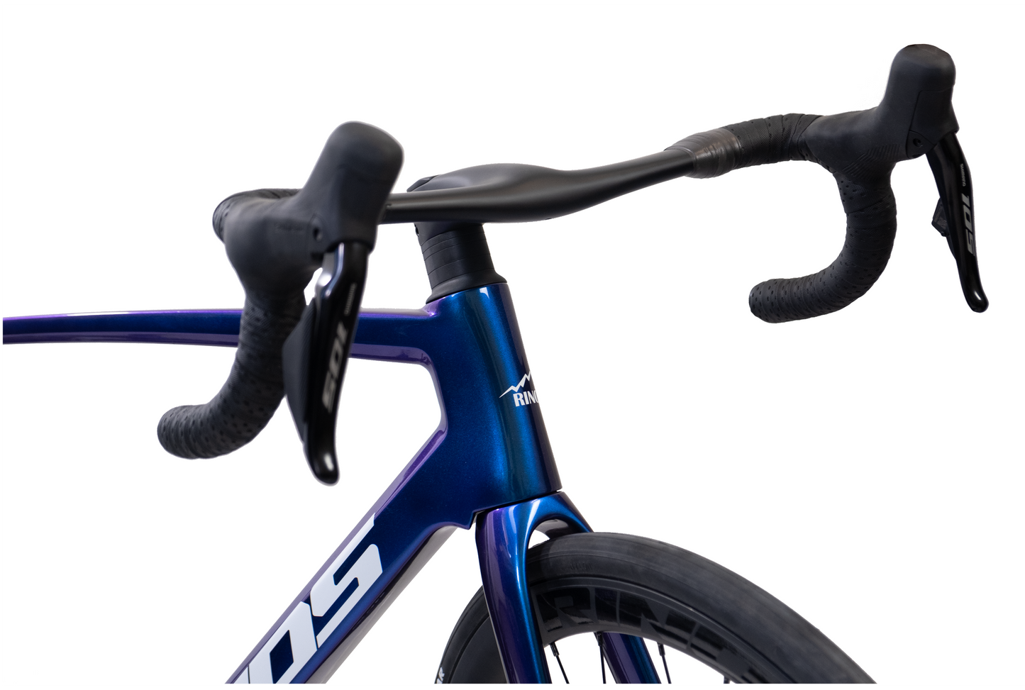 RINOS Bicicleta de carretera de carbono Odin 6 700 C Shimano 105 Di2 R7150 24 velocidades