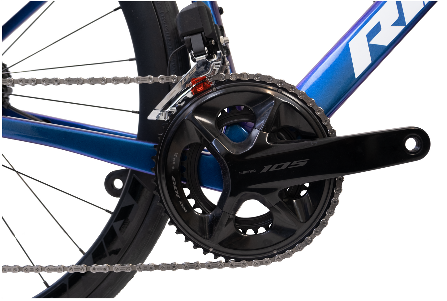 RINOS Bicicleta de carretera de carbono Odin 6 700 C Shimano 105 Di2 R7150 24 velocidades