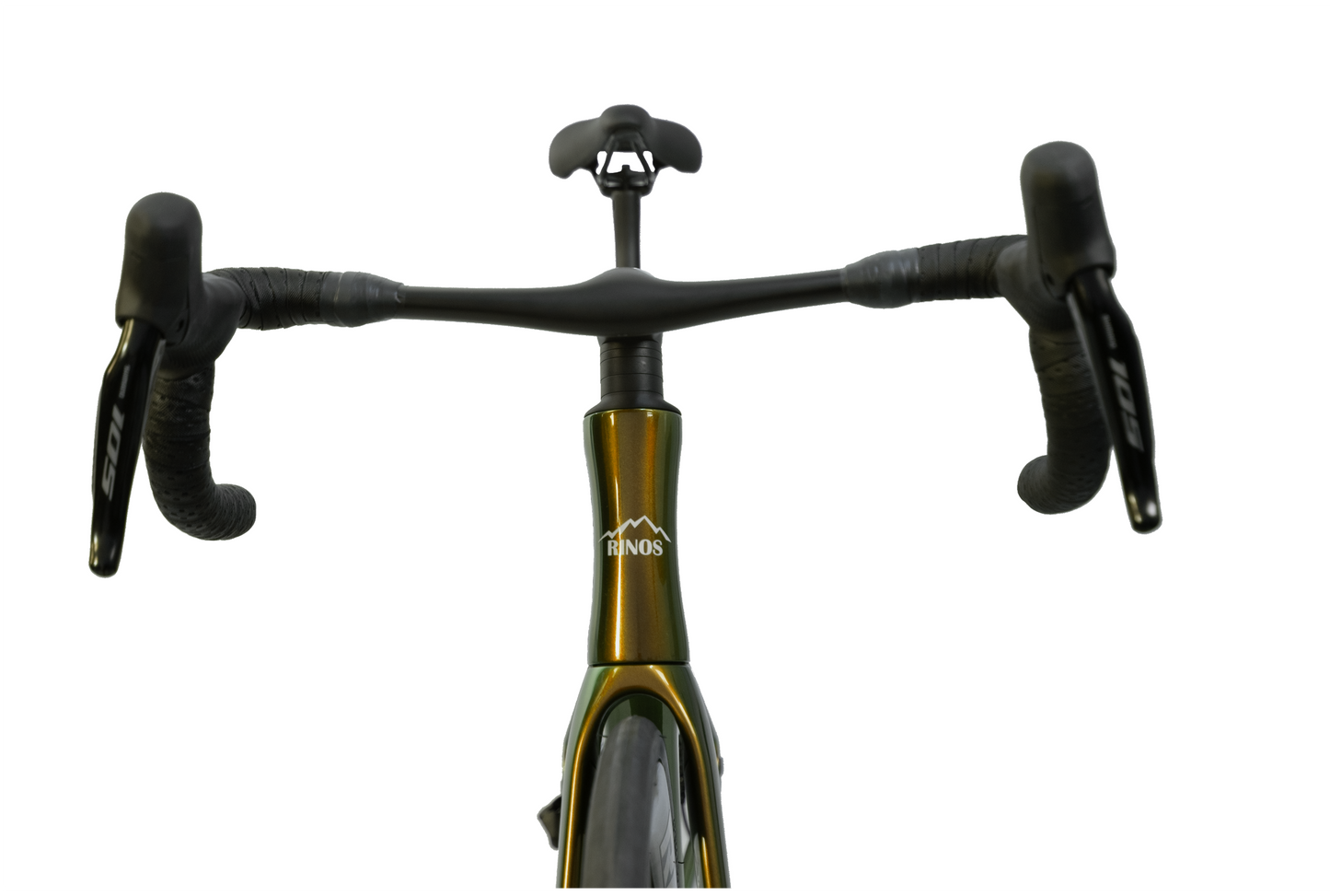 RINOS Bicicleta de carretera de carbono Odin 6 700 C Shimano 105 Di2 R7150 24 velocidades