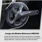 RINOS Bicicleta de carretera de carbono 700C Shimano Ultegra R8000 22 velocidades Odin5.0