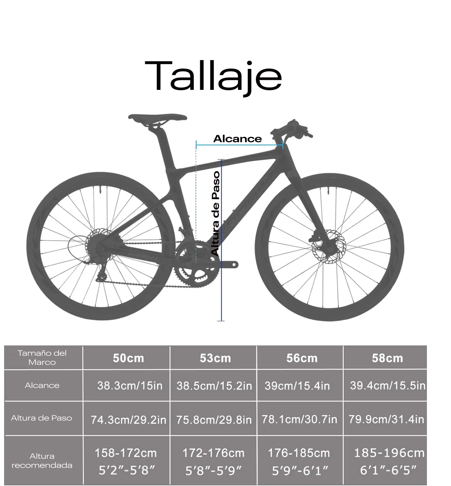 RINOS Bicicleta de carretera de carbono 700C Shimano Ultegra R8000 22 velocidades Odin5.0