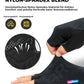 ROCKBROS Guantes de bicicleta de media finger Verano Elásticos y Transpirables, con Antideslizante y Acolchado de Amortiguación
