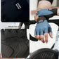 ROCKBROS Guantes de bicicleta de media dedo con acolchado PORON XRD