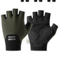 ROCKBROS Guantes de bicicleta de media dedo con acolchado PORON XRD