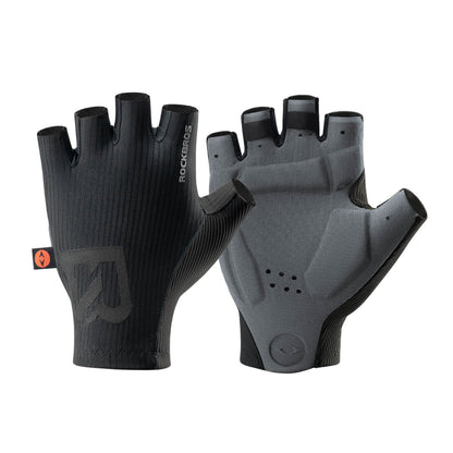 ROCKBROS Elastic Interface® Guantes de ciclismo de medio dedo