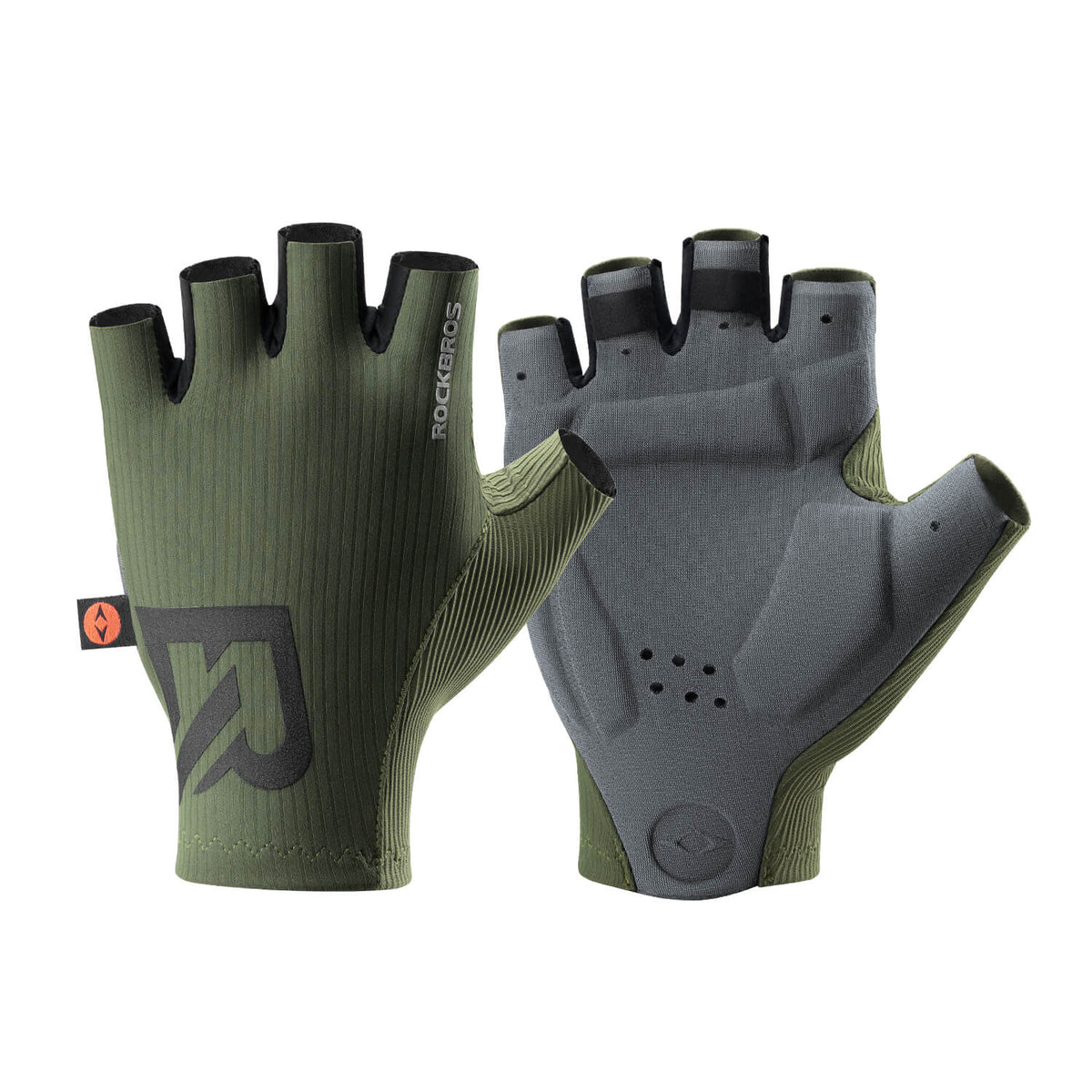 ROCKBROS Elastic Interface® Guantes de ciclismo de medio dedo